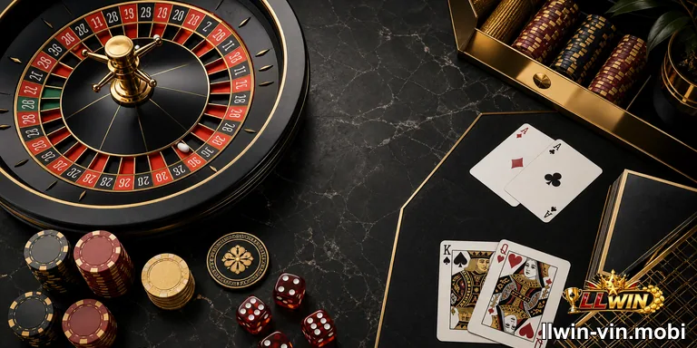 Blackjack và roulette LLWIN cách chơi tăng tỷ lệ thắng